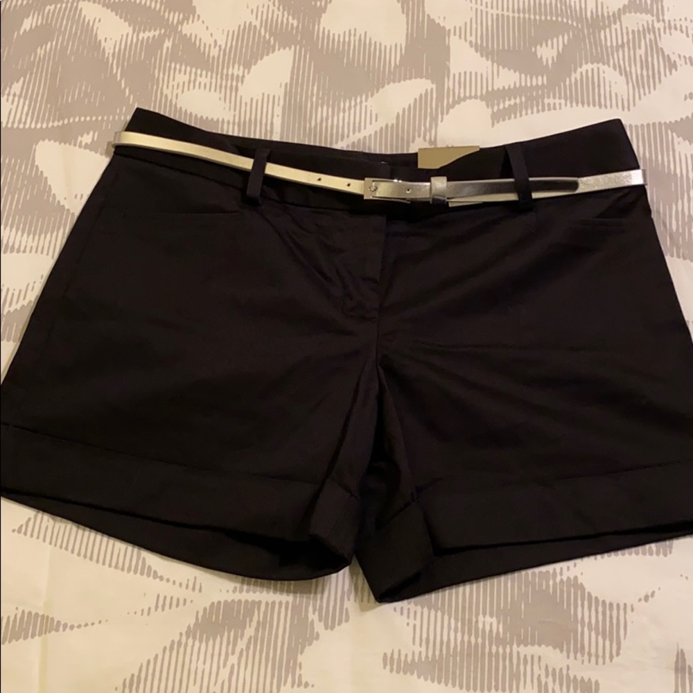 NWT - Express Editor shorts with belt
